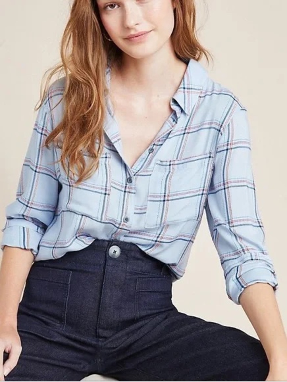 Anthropologie Pilcro Cate Plaid
Button Down Shirt